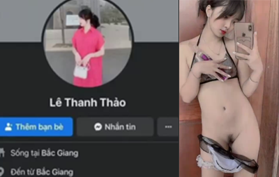 Clip Sex Lê Thanh Thảo Mặt Đẹp Chuẩn Mình Dây Thủ Dâm